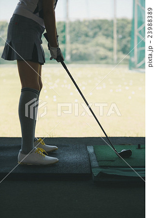 Japanese woman golfer , housewife Japanese woman golfer , housewife 23988389
