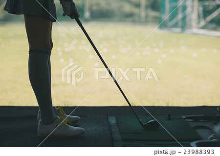 Japanese woman golfer , housewife Japanese woman golfer , housewife 23988393