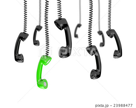 Retro telephone tubes - Getting a call 23988477