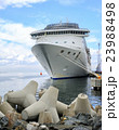 Cruise ship standing at the berth 23988498