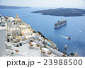 Beautiful sea view from Santorini 23988500