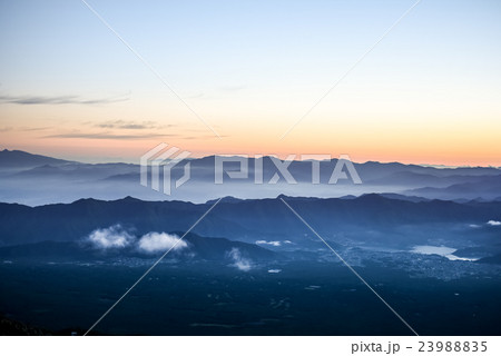 富士山からの眺め 富士山からの眺め 23988835
