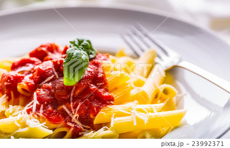 Pasta Penne with Tomato Bolognese Sauce, Pasta Penne with Tomato Bolognese Sauce, 23992371
