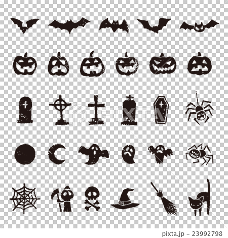 ハロウィンアイコン ハロウィンアイコン 23992798