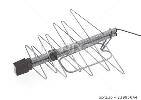 Antenna TV on the white background 23995044