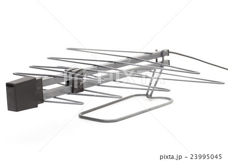 Antenna TV on the white background 23995045