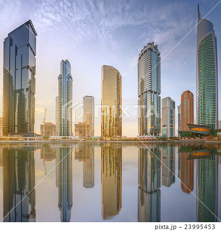 Business bay and Lake Tower, Dubai UAE Business bay and Lake Tower, Dubai UAE 23995453