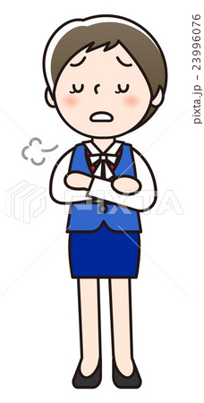 女性-ため息 女性-ため息 23996076