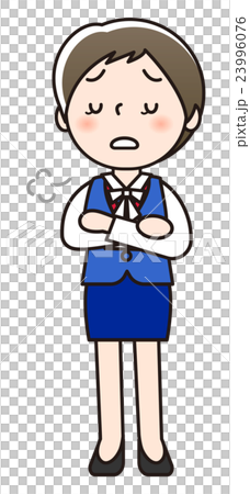 女性-ため息 女性-ため息 23996076