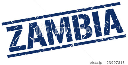 Zambia blue square stamp Zambia blue square stamp 23997813