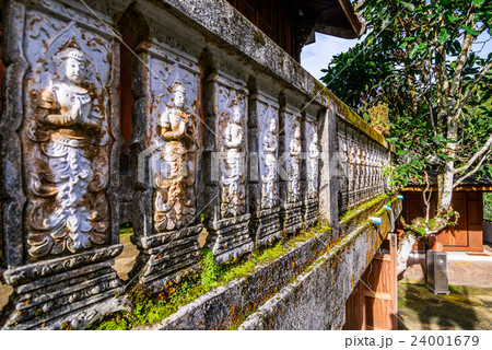 Old Thai church at Mae Kampong,  Thailand. 24001679