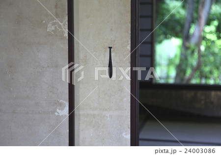 桂離宮　笑意軒　櫂形引手 24003086