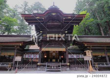 諏訪大社　下社春宮　幣拝殿 24004872