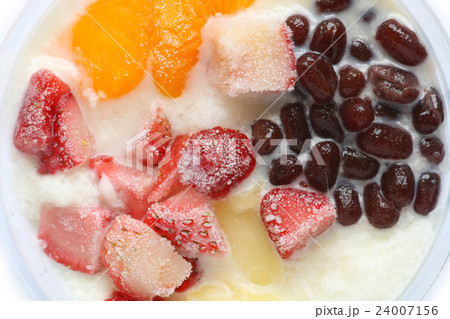 白熊 かき氷 背景 24007156