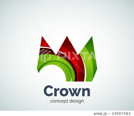 Crown logo template 24007483