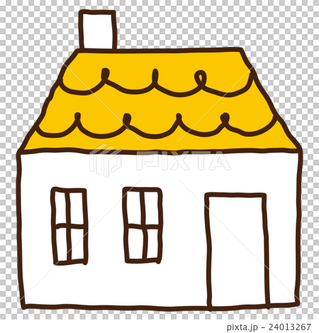 Cute House Icon Stock Illustration