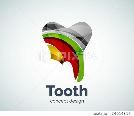 Vector tooth logo template 24014317