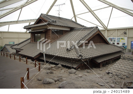 雲仙普賢岳被災地 雲仙普賢岳被災地 24015489