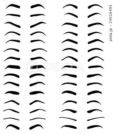 Eyebrows Tattoo Designのイラスト素材