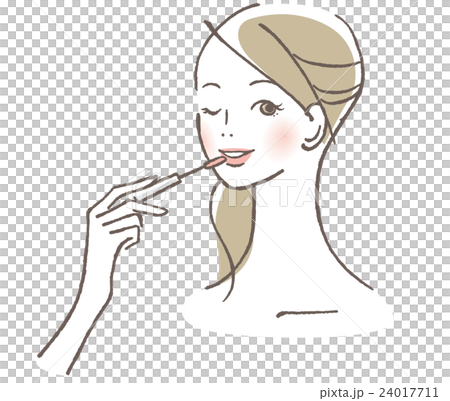 メイク　女性　グロス 24017711