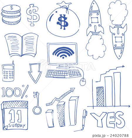 Doodle of business image Doodle of business image 24020788