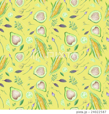 Lively Vegetables Background 24022587