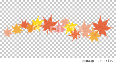 紅葉ラインイラスト 紅葉ラインイラスト 24023149