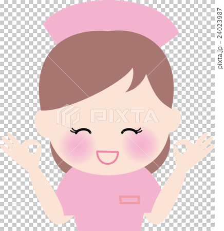Nurse Female Nurse OK Smile Nurse Female Nurse OK Smile 24023987