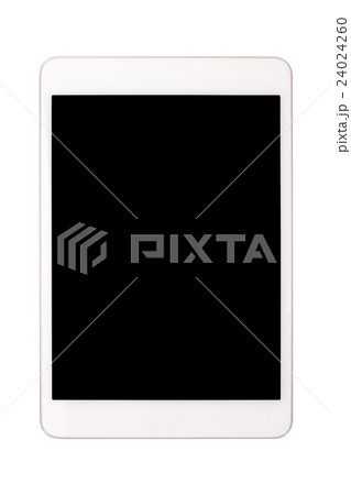 Mobile phone or tablet with blank screen mockup 24024260