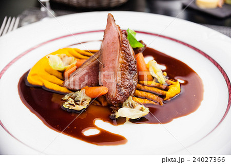 Roasted duck fillet 24027366