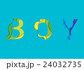 Boy word lettering 24032735