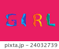 Girl word lettering 24032739