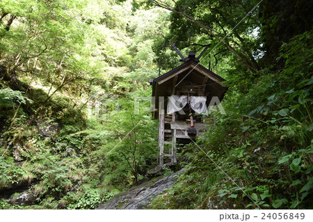 森の中のパワースポット　天岩戸神社　京都府福知山市 24056849
