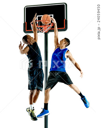 basketball players men Isolated  24059450