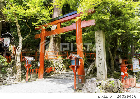 京都　貴船神社 24059456