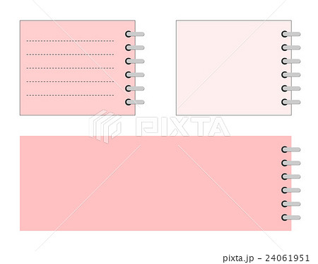 メモ帳のイラスト素材 24061951 Pixta