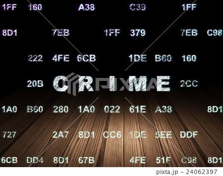 Safety concept: Crime in grunge dark room Safety concept: Crime in grunge dark room 24062397