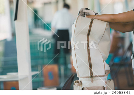 Japanese woman golfer , housewife Japanese woman golfer , housewife 24068342