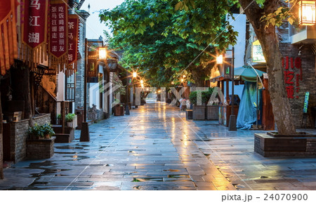 Kuanzhai Alleys scenery Kuanzhai Alleys scenery 24070900