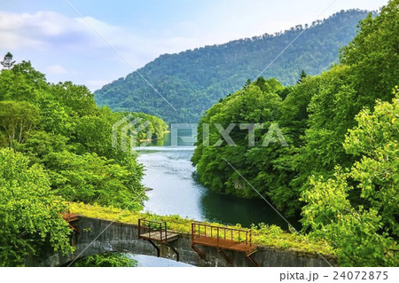 糠平湖 （上士幌町） 24072875