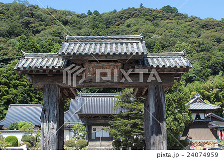 島根県益田市 医光寺 総門 島根県益田市 医光寺 総門 24074959