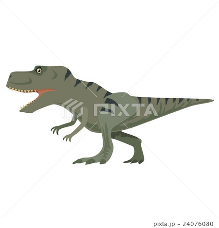 恐竜 ティラノサウルス イラストのイラスト素材