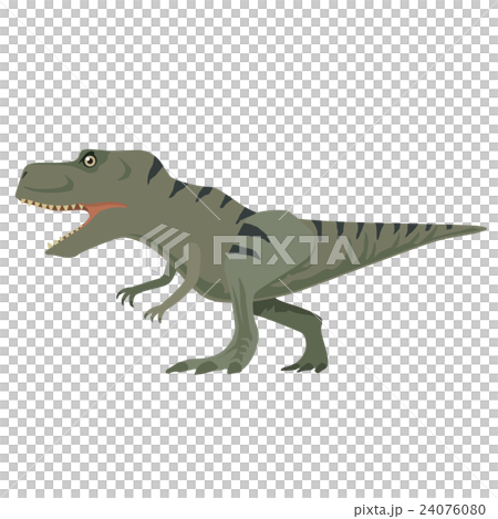 恐竜　ティラノサウルス　イラスト 24076080