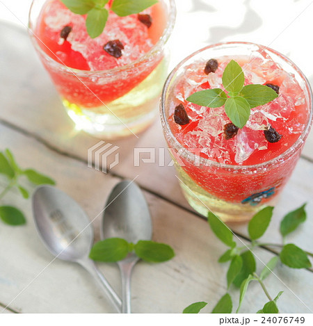 スイカゼリー 24076749
