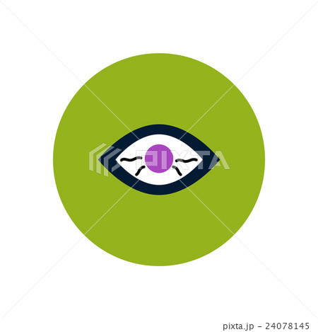 stylish icon in color circle eye problems stylish icon in color circle eye problems 24078145