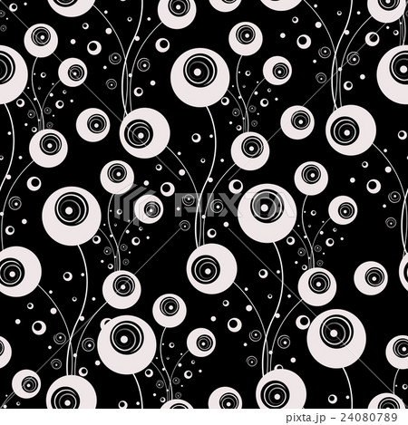 Abstract seamless flowers. Fashion urban concept Abstract seamless flowers. Fashion urban concept 24080789