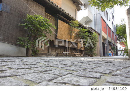 神楽坂 兵庫横丁 周辺の風景の写真素材