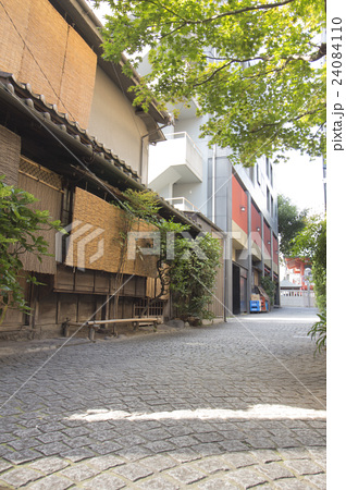 神楽坂 兵庫横丁 周辺の風景の写真素材