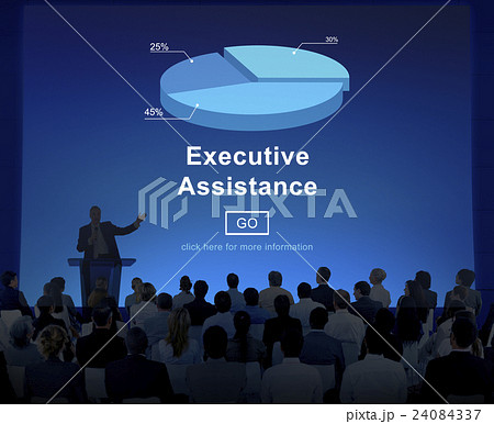 Executive Assistance Corporate Business Web Online Concept 24084337