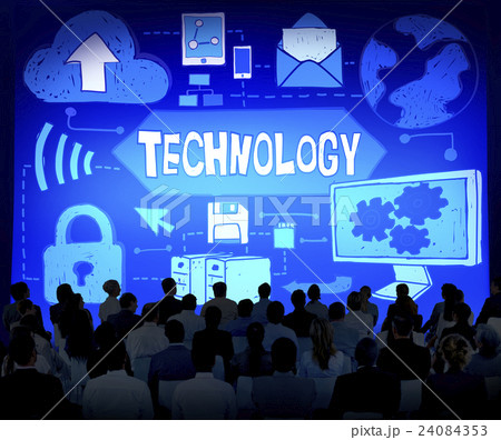 Technology Innovation Digital Devices Share Concept 24084353